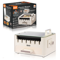 Poêle multifonction, marmite, rôtissoire, grill rotatif pour kebab, barbecue électrique, brochettes, RAF R.5423, 3L, appareil de cuisson pour barbecue