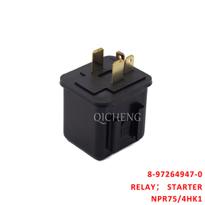 8-97264947-0 ใช้สำหรับ Isuzu700P FRR FSR FTR FVR FVM FVZ NQR NPR เครื่องยนต์ 4HK1 เครื่องยนต์ 6HK1 รีเลย์สตาร์ทเตอร์รถยนต์ อะไหล่อุปกรณ์หนัก - Product Image 4
