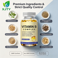 Capsules de Vitamine B Complex en Gélules Molles à Marque Blanche OEM pour Adultes - Favorise l'Humeur et l'Énergie Saines - Complément Alimentaire de 60 Gélules