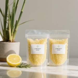 Bolsa Doypack Transparente a Prueba de Humedad con Cierre Hermético, Reutilizable, para Envasado de Alimentos, Diseño Personalizado - Product Image 6