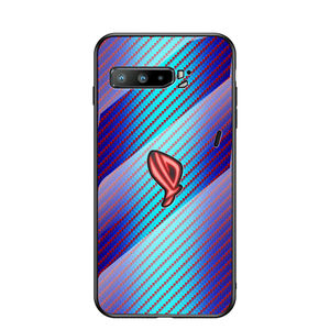 Coque de protection complète pour smartphone, accessoire de téléphone en Fiber de carbone, verre trempé coloré, pour Asus Rog Phone 3, version ZB601KL, <span class=keywords><strong>ZS630KL</strong></span> - Product Image 6