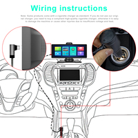 Caméra embarquée ADAS Fuallwin à double objectif, écran 10,26 pouces, GPS, WIFI, BT, radio, vision nocturne, CarPlay sans fil, écran pour Android Auto