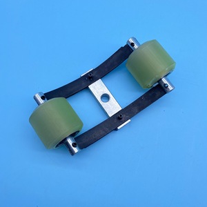 Rouleau de tension pour escalier roulant 60x55mm en acier galvanisé, rouleau de support pour pièces d'escalier roulant - Product Image 3