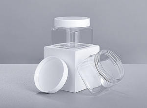 68 عبوة بلاستيكية لأسنان ، أوعية لتعبئة مستحضرات التجميل كريم الشفاه بلسم الشفاه 5 أونصات غطاء مقشر مستحضرات التجميل <span class=keywords><strong>pl</strong></span> - Product Image 2