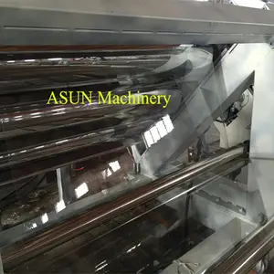 PC PET Corrugated Roof Sheet Making Machine/green House Roof Sheet Production Line