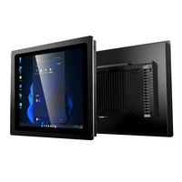 Panel PC todo en uno industrial integrado con pantalla táctil capacitiva plana verdadera de 23,6 pulgadas con características táctiles