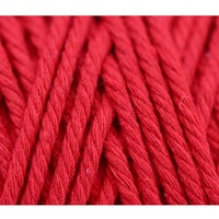 Tali Macrame 3Mm 4 Untai Tali Katun Putar Tali Lembut untuk Gantungan Tanaman Buatan Tangan Membuat Kerajinan Seni Dinding dan Proyek DIY