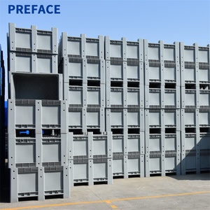 1000*1200*760 Mét PP Euro Lớn Pallet Hộp Trong Austrilia/Nhựa Pallet Hộp Với Nắp - Product Image 3