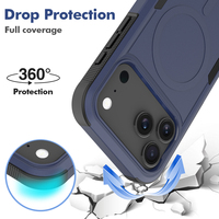 Coques de téléphone iPhone en gros, coque de téléphone avec charge sans fil, coque de téléphone antichoc pour iPhone 17 16 15 14 13 Pro Max