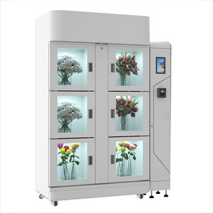 Exhibidores Refrigerados para Ramos de Flores Winnsen con Control Automático de Humedad y Temperatura, Carrito Expendedor de Flores - Product Image 1