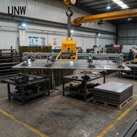 Lève-charge à vide pour tôles métalliques UNW, largement utilisé, 100-2000 kg, lève-charge à vide professionnel pour l'adsorption et le transport de plaques de fer