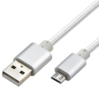 Câble Micro USB à charge rapide 3A haute vitesse pour appareils Android, écouteurs et ordinateurs, compatible avec S7 Edge/S5