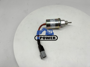 Solénoïde d'arrêt de carburant 4197640 pour chargeuses compactes 3013C 226B - Product Image 4