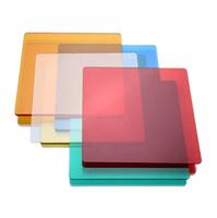 Panel de Techo Transparente de Policarbonato Sólido Resistente al Desgaste, Lámina de PC de Color Personalizado al por Mayor, Producto Plástico Duradero