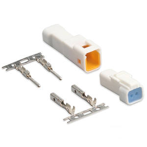 JST-02T-JWPF-VSLE konektor pria dan wanita 2-Pin tahan air dengan kabel Harness SWPT-001T-P025 untuk aplikasi mobil - Product Image 3