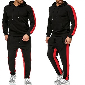 Trajes Deportivos de Invierno Ecológicos Personalizados, de Poliéster/Algodón Sólido, Transpirables, Tallas Grandes, Estilo Urbano, Ligeros, Diseño 2 en 1 - Product Image 1