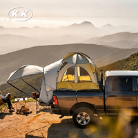Tente de camping pour camionnette Kawagebo Kamp (KK) à installation rapide, imperméable, pour benne de camionnette de 5,5 à 6 pieds, compatible avec Ford, GMC, Toyota