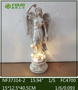 Bénédiction ange gardien Statue grand jardin résine fleur planteur avec Design occidental peint Kit <span class=keywords><strong>pour</strong></span> l'extérieur <span class=keywords><strong>plante</strong></span> verte utilisation - Product Image 5