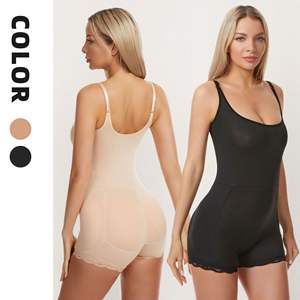 Séponge Body rembourré femmes contrôle du ventre sans couture sculptant corps Shaper <span class=keywords><strong>Sexy</strong></span> sous robe combinaison hauts - Product Image 2