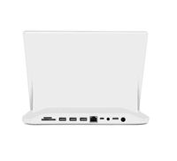 Dispositivo de encuesta de satisfacción del sistema de comentarios de clientes de calificación de servicio de venta de máquina feliz o no de 10,1 pulgadas con software