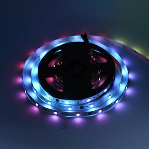 24 В, 84 светодиодов/м, 10 мм, PFC, 5 м/рулон, Ws2811, 5050, RGB, Светодиодная лента с цифровым эффектом 24 В, 8 мм - Product Image 6