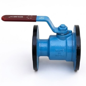 Válvula de Bola Industrial de Acero al Carbono de Paso Completo con Extremos Flangeados, Válvula de Servicio Manual para Tuberías de Gas - Product Image 4