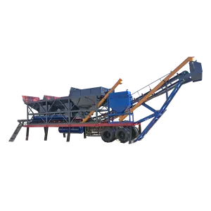 40m3/h Efficiently Aggregate batching machinery Dry concrete batching machinery Mixing plant equipment for sale