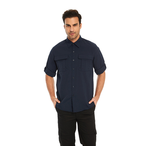 Camisa de pesca de protección <span class=keywords><strong>solar</strong></span> de manga larga para hombre, <span class=keywords><strong>camisas</strong></span> de enfriamiento de secado rápido UPF 50 + UV para viajes, Safari, Camping, senderismo al aire libre - Product Image 2
