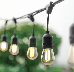 Nhanh Chóng Tàu 10 Mét 10 Bóng Đèn Treo Loại E27 S14 Chuỗi Ánh Sáng Với Cắm - Product Image 1