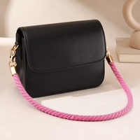 Sangle de remplacement en corde de coton Meetee B-J043 de 120 cm pour sacs à main, pochettes et accessoires de sacs à bandoulière pour femmes