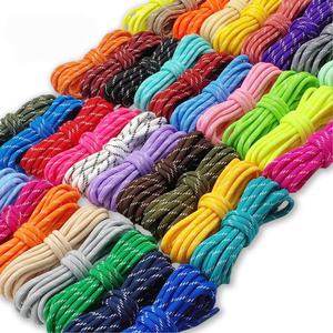 Sepatu olahraga tali sepatu poliester 5mm mode renda sepatu olahraga pola Spiral titik seri Miu untuk sepatu bot Martin - Product Image 1