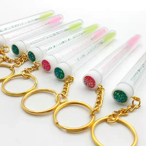 Máscara personalizada para extensión <span class=keywords><strong>de</strong></span> <span class=keywords><strong>pestañas</strong></span>, aplicador <span class=keywords><strong>de</strong></span> <span class=keywords><strong>pestañas</strong></span>, varita desechable con llavero, venta al por mayor - Product Image 4