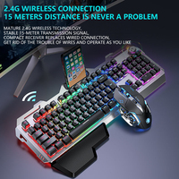 Set Keyboard nirkabel, Set Mouse Gaming e-sport, Keyboard dan Mouse khusus Notebook komputer
