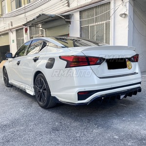 Car Front Bumper Lip Side Skirt Rear Bumper Spoiler Diffuser <b>Splitter</b> For Nissan Altima 2019-2021 Body Kit Car Accessories - Product Image 3