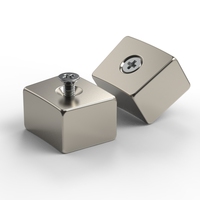 Magnet Pancing Industri Bola Magnetik N52 Neodymium Magnet Permanen Layanan Pembengkokan AnTai Berlapis Seng/Nikel Toleransi 1%