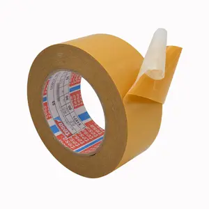 TESA 51571 non woven rubber adhesive 0.16mm double sided tissue paper tape for Refrigerator evaporator fixing