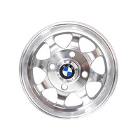 Elektrikli araba motosiklet 10 inç jant 400/375/350-10 ön ve arka tüm alüminyum vakum lastik hub