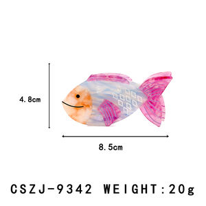 Индивидуальный дизайн CANYUAN, Сращивание, ацетатные когти из рыбьей шерсти, простые уникальные женские клипсы с животными по индивидуальному заказу - Product Image 4