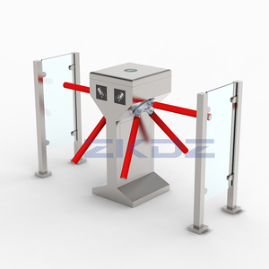 Auto Radio Frequency <strong>Access</strong> <strong>Control</strong> Double-motor Tripod Turnstile QR Code <strong>Reader</strong> for Gym Office Security Security Card <strong>Reader</strong> - Product Image 3
