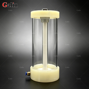 Galin 1L Vaso Transparente de Vidrio para Recubrimiento en Polvo, Contenedor de Pequeña Capacidad Visible para Pistola de Pulverización Electrostática - Product Image 1