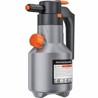 Pulvérisateur de mousse sans fil portatif pour lavage de voiture 2000 ml, à batterie, pour le detailing intérieur/extérieur et l'entretien des plantes