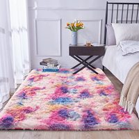 Maßgefertigter Memory-Schaum Flauschiger Kunstfell-Teppich Weicher Luxuriöser Teppich für Schlafzimmer Bettvorleger Plüschteppiche Rechteckig
