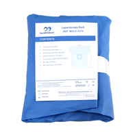Kits de laparoscopie stériles jetables médicaux MEDPUREST, respirants/étanches, certifiés CE/ISO13485, prix avantageux