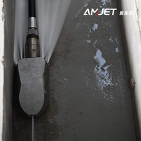 Buse de dragage de pipeline haute pression AMJET-buse de nettoyage d'égout de fossés