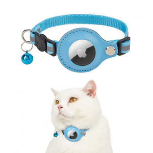 Wholesale Tactical Ribbons Eco-Friendly Nylon Anti-lost <b>Cat</b> <b>Collar</b> <b>with</b> Airtag <b>Tracker</b> Protection Reflective Smart Tracking - Product Image 2