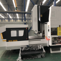 Metal Center Cnc Centre d'usinage de travail des métaux à 5 axes avec contrôle CNC Fanuc/Siemens/Mitsubishi