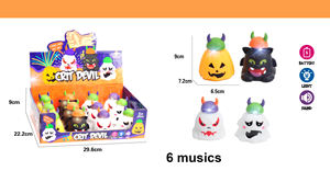Toussaint blague jouets Halloween tirer les cheveux avec la lumière et la <span class=keywords><strong>musique</strong></span> - Product Image 2