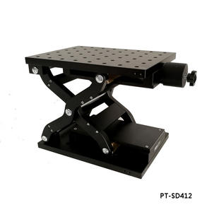 PT-SD410 Heavy Duty Lab Jack, di Grandi Dimensioni-Piattaforma Lab Manuale Prese in 120 millimetri di Viaggio - Product Image 3