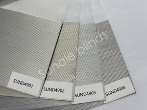Telas Opacas de Poliéster Liso Integradas de Doble Capa Horizontales <span class=keywords><strong>para</strong></span> Persianas Enrollables Zebra de Día <span class=keywords><strong>y</strong></span> <span class=keywords><strong>Noche</strong></span> - Product Image 2