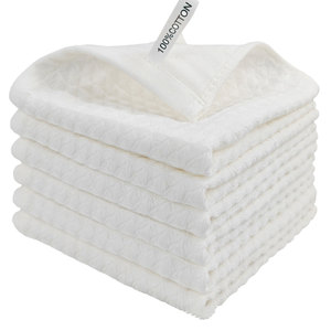 Tovagliolo in Cotone a <span class=keywords><strong>Nido</strong></span> <span class=keywords><strong>d</strong></span>'<span class=keywords><strong>Ape</strong></span> Panno da Cucina Waffle per Lavare i Piatti Strofinaccio Addensato Assorbente per la Pulizia - Product Image 6